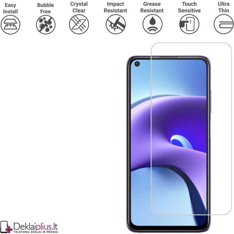 Apsauginis stiklas (telefonams Xiaomi Redmi Note 9T) Apsauginis stiklas (telefonams Xiaomi Redmi Note 9T)
